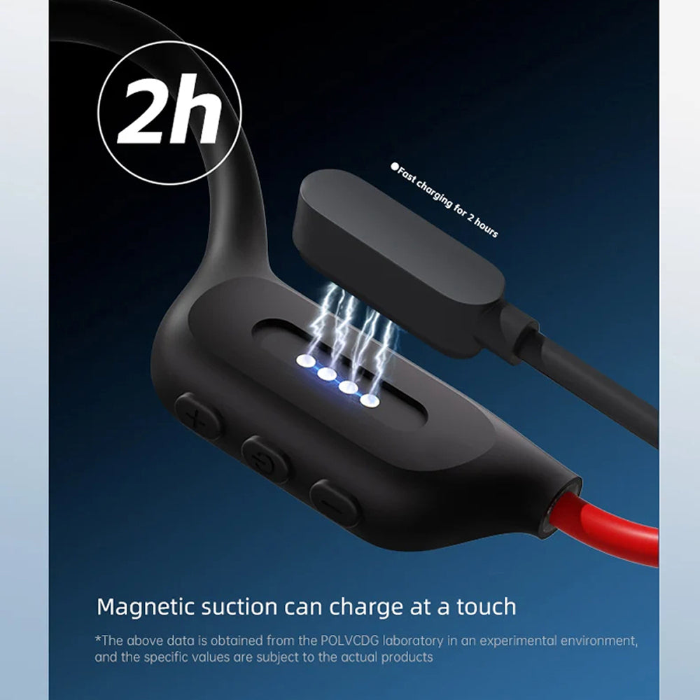 Swim Headphones | Bone Conduction, IPX8 30M, 32GB, 12H Battery, MP3+Bluetooth