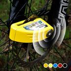 Disc Brake Lock with 110dB Alarm | For Motorcycles & Bicycles