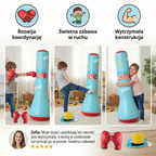 Kids Inflatable Punching Bag | Water Base, Soft Padding, Indoor/Outdoor