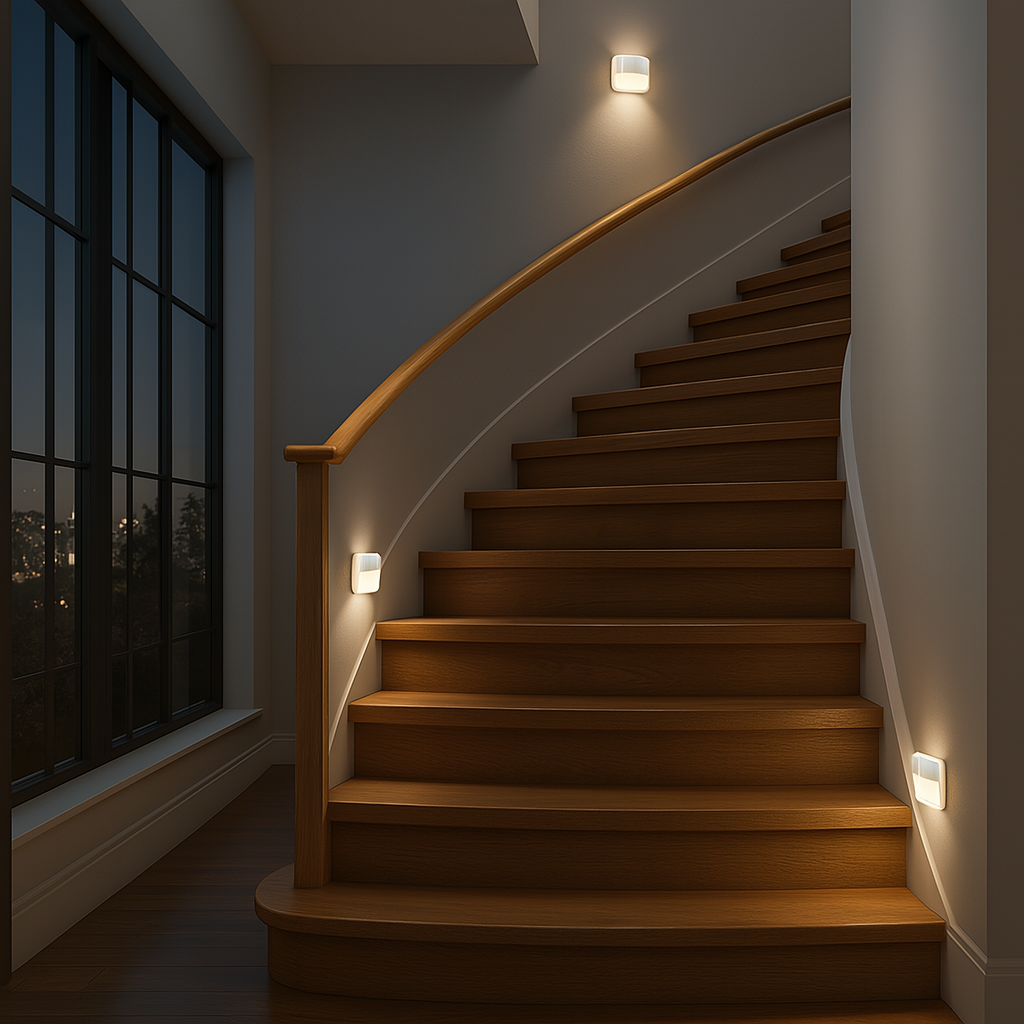 Motion Sensor LED Night Light | 120° Detection, 20 Second Auto-Off