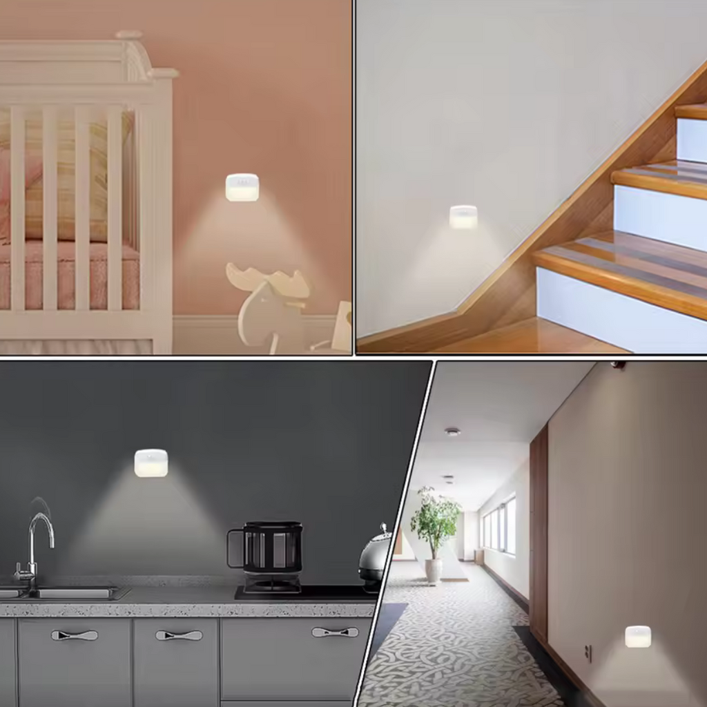 Motion Sensor LED Night Light | 120° Detection, 20 Second Auto-Off
