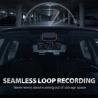4-Channel Dashcam | 360° Surround View, Night Vision, GPS, WiFi
