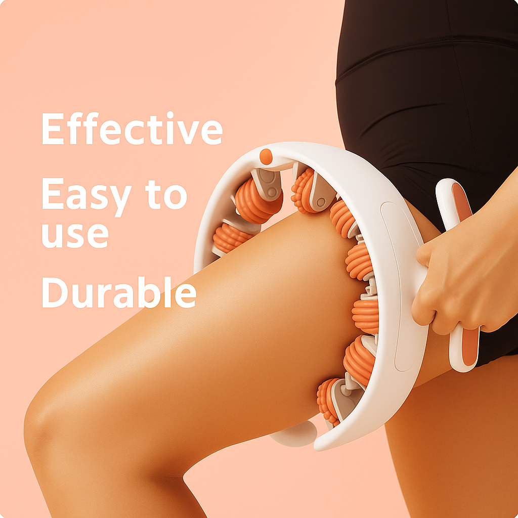 3D Muscle Massager | Full-Body Relaxation, 180° Adjustable