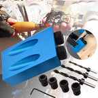 Angle Drill Guide for Woodworking – 15° Angle