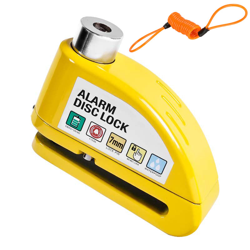 Disc Brake Lock with 110dB Alarm | For Motorcycles & Bicycles