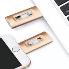 Gold phone case with a unique design on a white surface