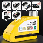 Disc Brake Lock with 110dB Alarm | For Motorcycles & Bicycles