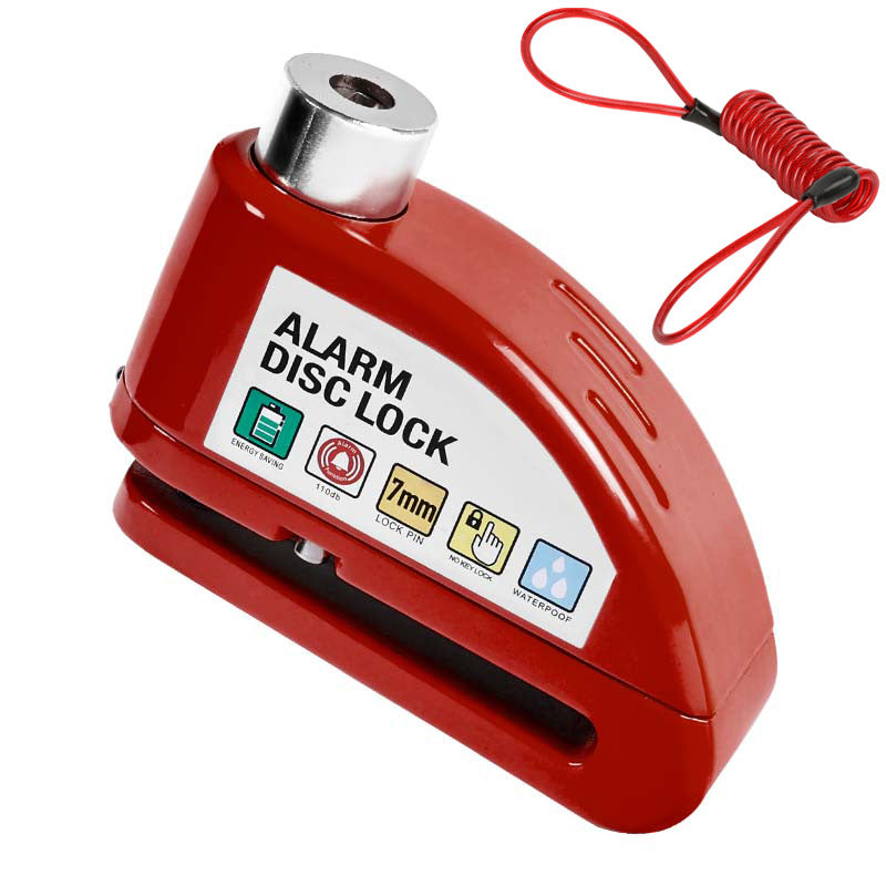 Disc Brake Lock with 110dB Alarm | For Motorcycles & Bicycles