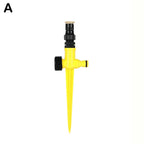360° Lawn Sprinkler | Adjustable Spray, No Dry Spots, ABS Plastic