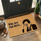 Humorous Doormat | "Oh No, You Again" Memory Foam Mat