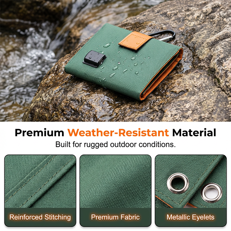 Foldable Solar Charger | USB Ports