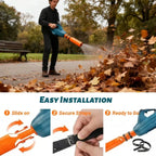 Venturi Leaf Blower Nozzle | Boosts Airflow, Fits 5-10cm Outlets