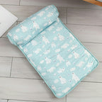 Self-Cooling Pet Mat | No Electricity, Silk-Ice Fibre, 5 Fun Designs