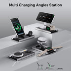 3-in-1 Foldable Magnetic Charger | Phone, Watch & Earbuds