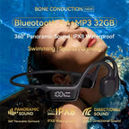 IPX8 Bone Conduction Swim Headphones