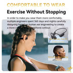 IPX8 Bone Conduction Swim Headphones