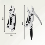 Stainless Steel Multifunction Pliers | Locking Mechanism, 12.2cm