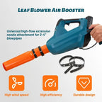 Venturi Leaf Blower Nozzle | Boosts Airflow, Fits 5-10cm Outlets