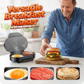 Double Breakfast Maker | Non-Stick, Two Plates, 1.2 kg