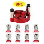 Self-Centering Drill Guide | Aluminium Alloy for Wood Joints