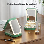 LED Mirror Cosmetic Case | Professional Lighting, Travel Read