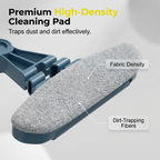 Telescopic Window Cleaner | High-Density Pad, Reaches High Windows