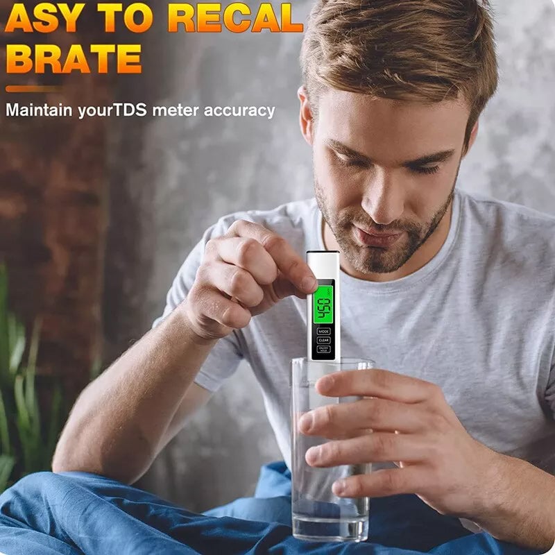 4-in-1 Digital Water Tester | Titanium Probe, TDS, EC, PPM, Temp