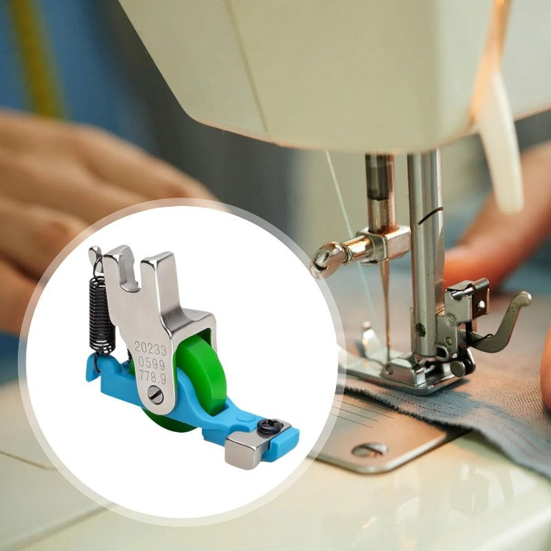 Roller Presser Foot | Even Feed for Leather, Vinyl & Coated Fabrics