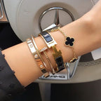 18K Gold Plated Bracelet | Hypoallergenic, Water & Sweat Resistant