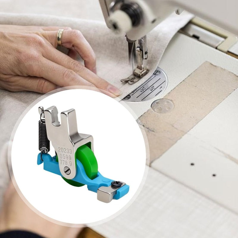 Roller Presser Foot | Even Feed for Leather, Vinyl & Coated Fabrics