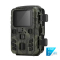 Camouflage-patterned electronic device with a screen and buttons on a white background, featuring the brand 'Eaget'.