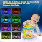 Night Light Projector | Rotating Figures, Melodies & Animal Sounds