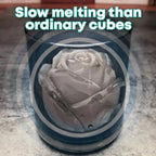 Rose Silicone Ice Tray | 3D Ice Cubes for Cocktails