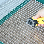 Fabric Cutter with Clamp | Cuts 6 Layers at Once for Quilting
