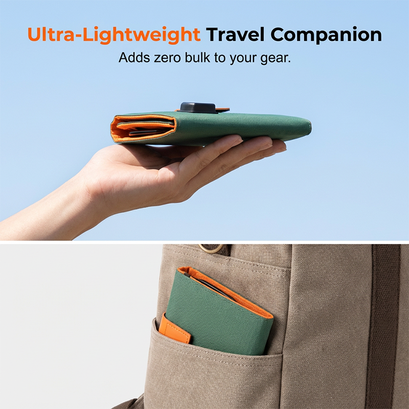 Foldable Solar Charger | USB Ports