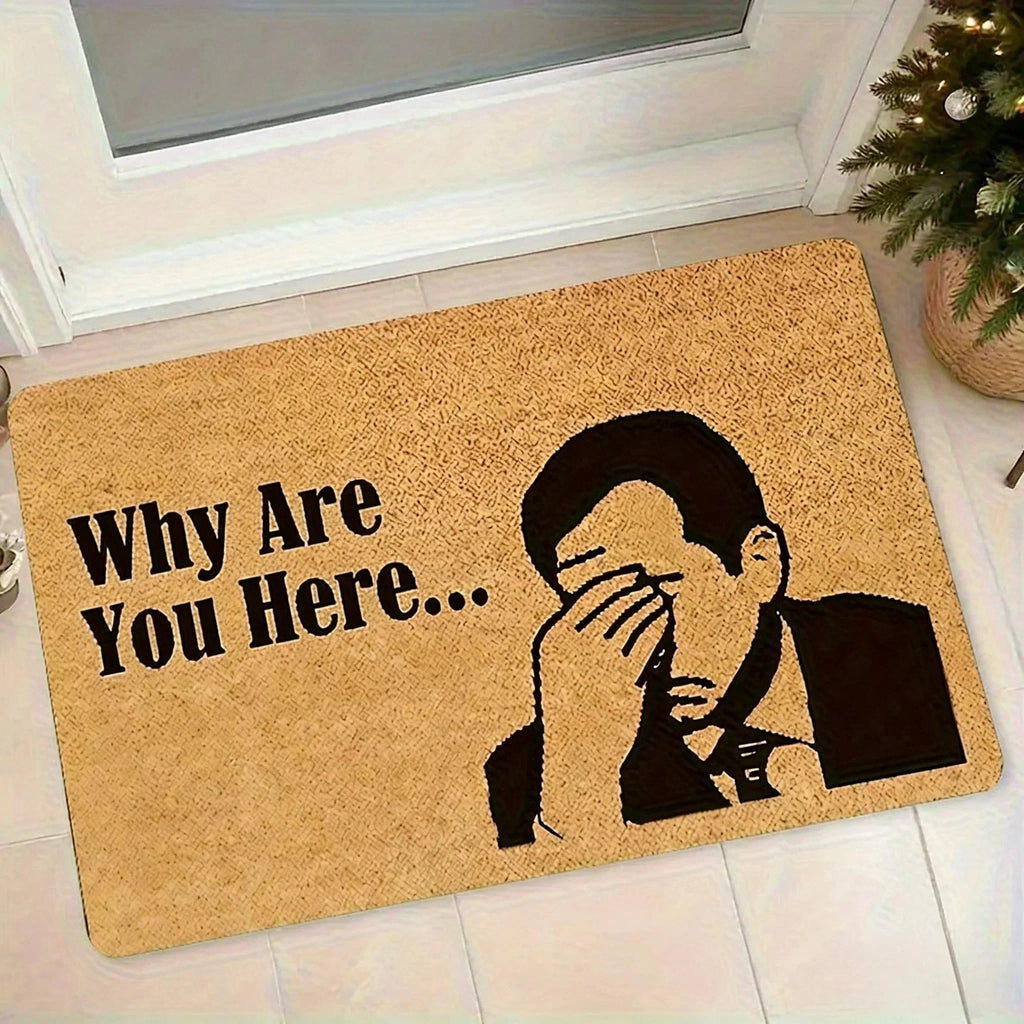 Humorous Doormat | "Oh No, You Again" Memory Foam Mat