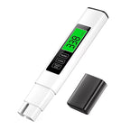 4-in-1 Digital Water Tester | Titanium Probe, TDS, EC, PPM, Temp