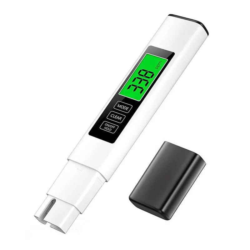 4-in-1 Digital Water Tester | Titanium Probe, TDS, EC, PPM, Temp