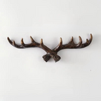 Decorative antlers on a white background