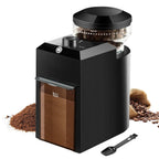 Coffee Grinder | 28 Settings, Flat Burrs, Anti-Static, 2-12 Cups, Espresso to French Press
