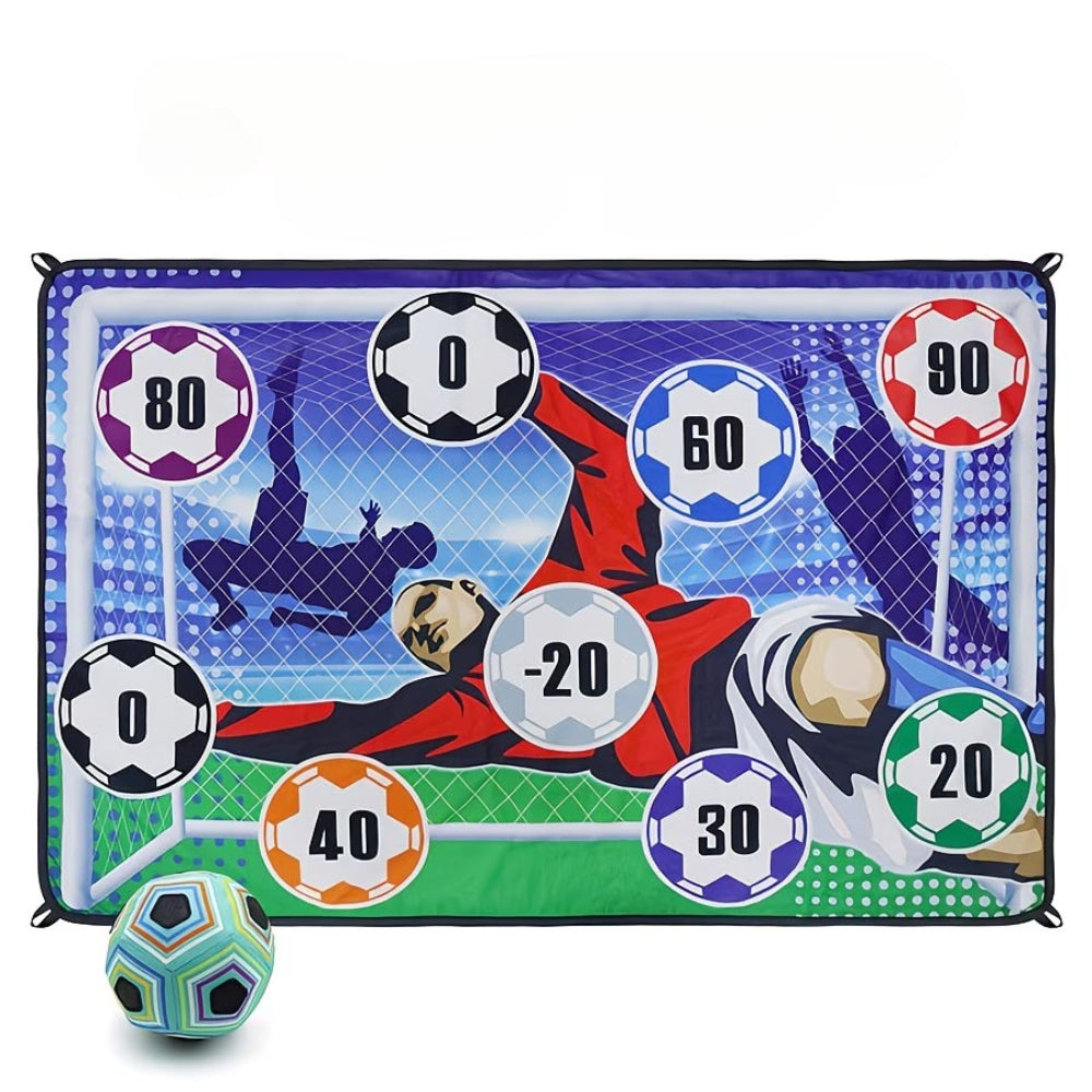 Soccer Target Wall with Sticky Balls | Interactive Shooting Game