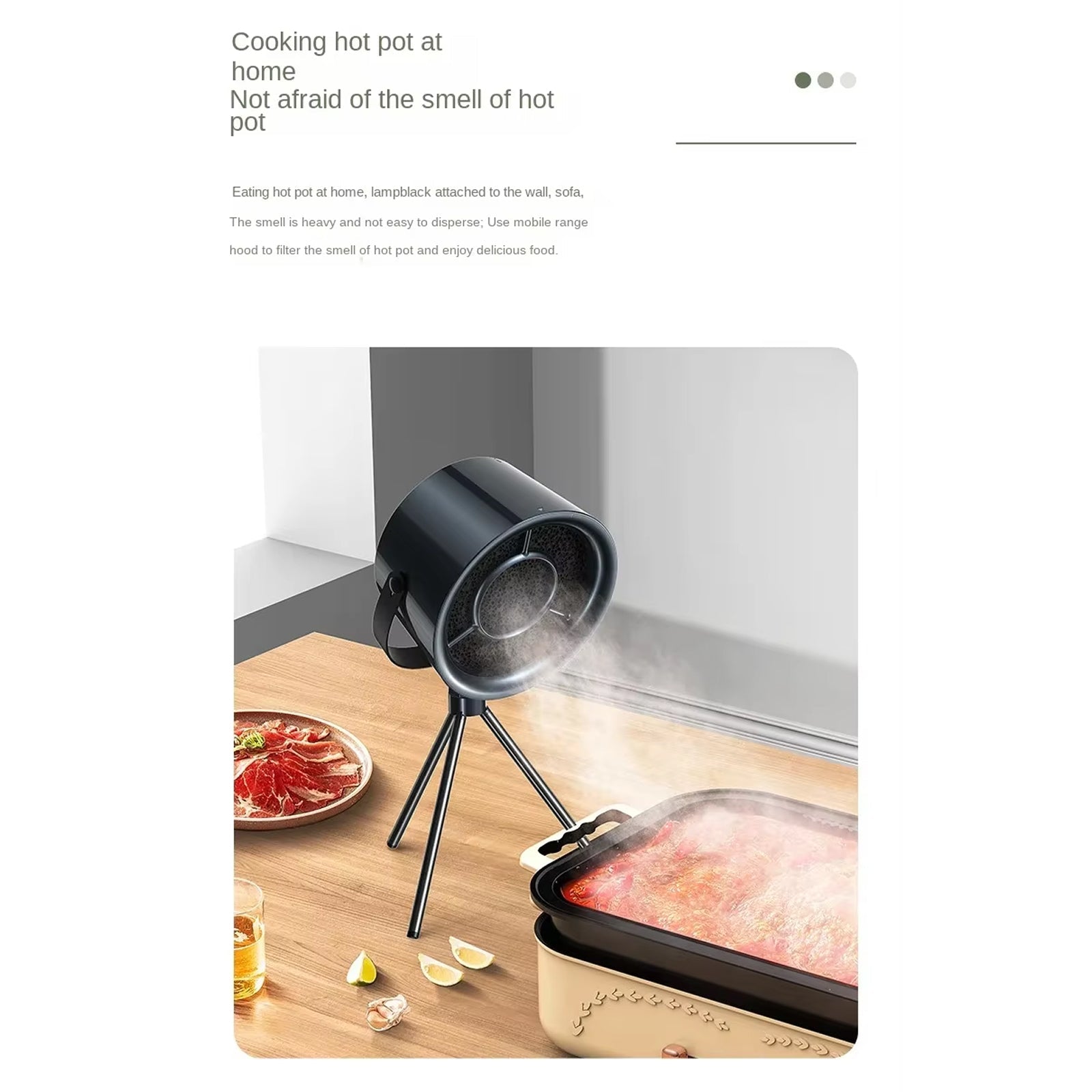 Portable Kitchen Smoke Extractor
