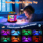 Night Light Projector | Rotating Figures, Melodies & Animal Sounds
