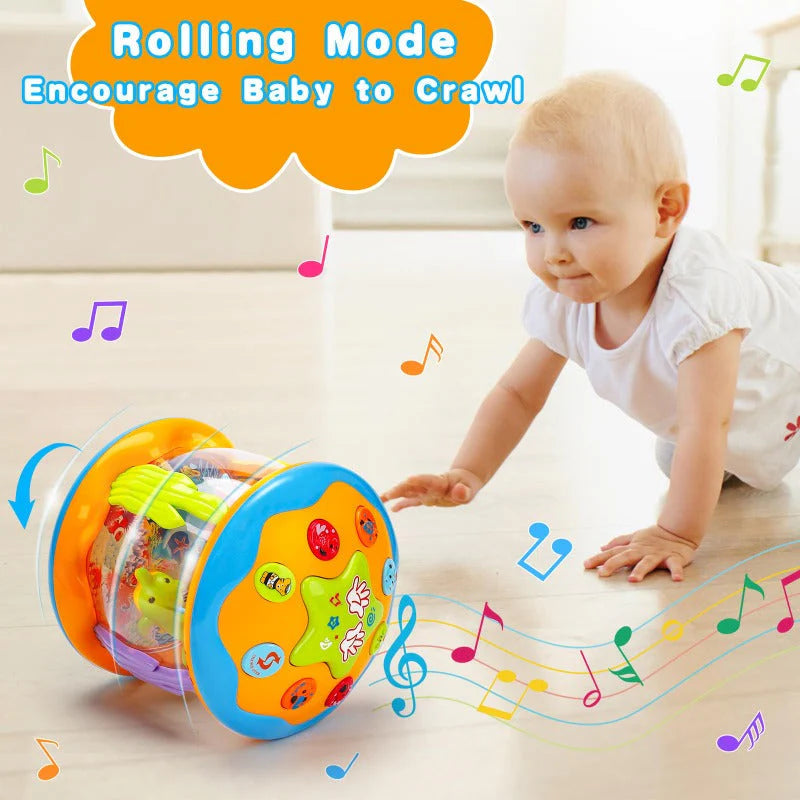 Night Light Projector | Rotating Figures, Melodies & Animal Sounds