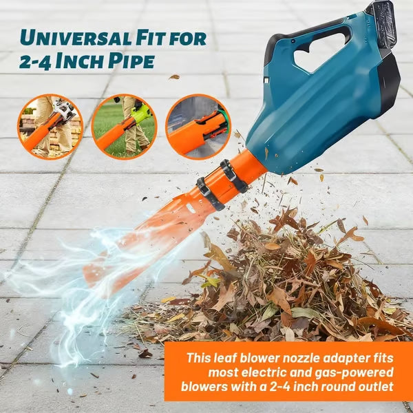 Venturi Leaf Blower Nozzle | Boosts Airflow, Fits 5-10cm Outlets