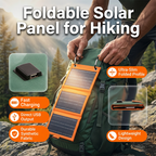 Foldable Solar Charger | USB Ports