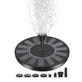 Solar Fountain Pump with 8 Nozzle Attachments | No Cables or Batteries