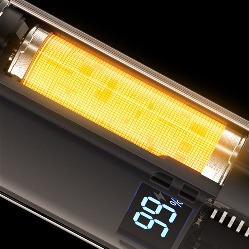 Nose and Ear Hair Trimmer with LED Display | Painless Rounded Blade