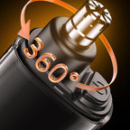Nose and Ear Hair Trimmer with LED Display | Painless Rounded Blade