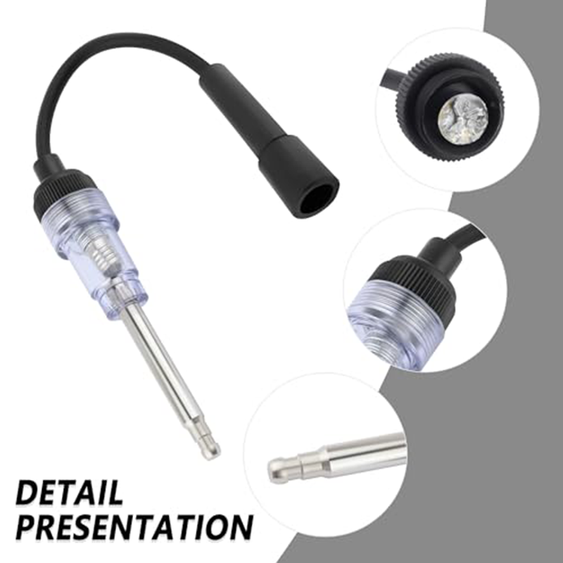 Ignition Coil Tester for Motor Vehicles | Quick Fault Diagnosis with LED Indicator